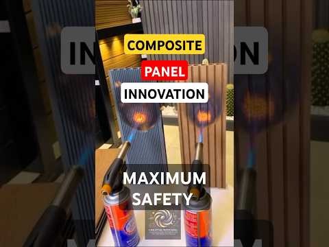 Composite Panel Innovation – Fire-Resistant Material for Maximum Safety